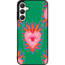Coque Samsung Galaxy A25 - Silicone rigide noir Viva la vida 2026