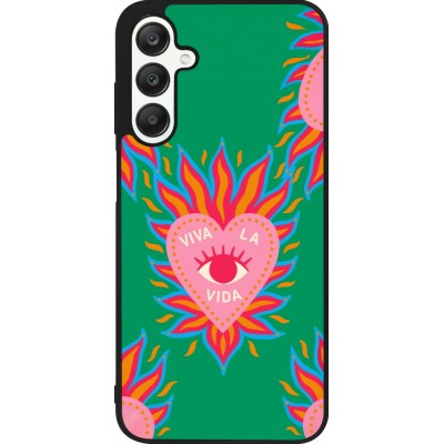 Samsung Galaxy A25 Case Hülle - Silikon schwarz Viva la vida 2026