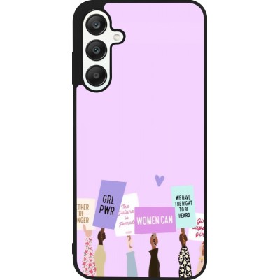 Samsung Galaxy A25 Case Hülle - Silikon schwarz Womens day 2026 9