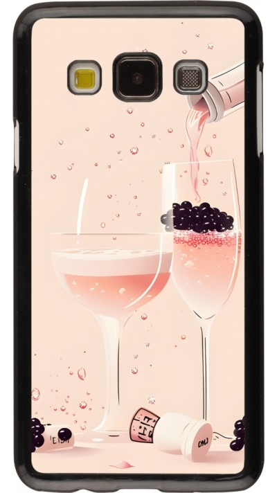 Samsung Galaxy A3 (2015) Case Hülle - Champagne Pouring Pink