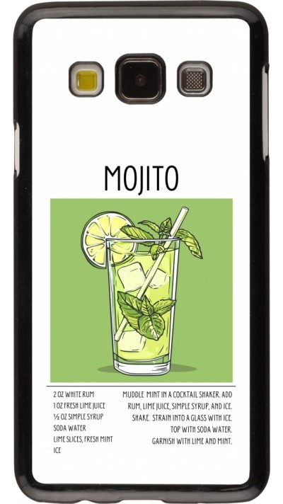 Samsung Galaxy A3 (2015) Case Hülle - Cocktail Rezept Mojito