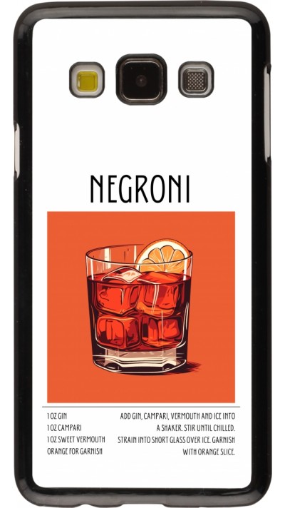 Coque Samsung Galaxy A3 (2015) - Cocktail recette Negroni