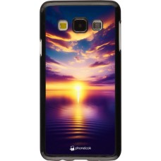 Samsung Galaxy A3 (2015) Case Hülle - Sonnenuntergang gelb violett