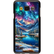 Samsung Galaxy A3 (2015) Case Hülle - Fantasiebergsee Himmel Sterne