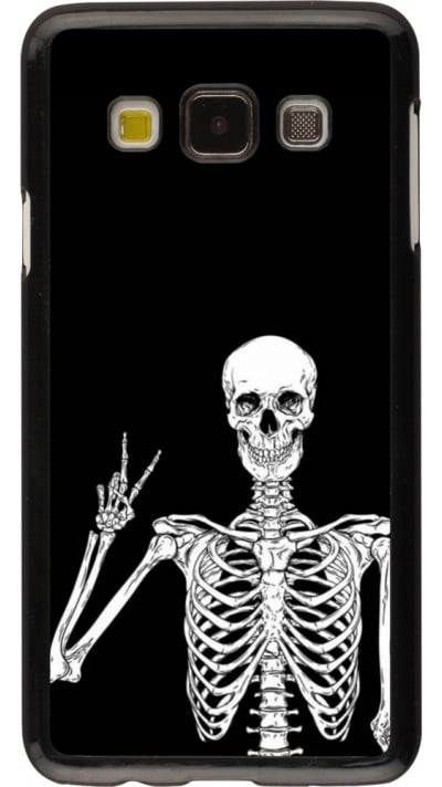 Samsung Galaxy A3 (2015) Case Hülle - Halloween 2023 peace skeleton