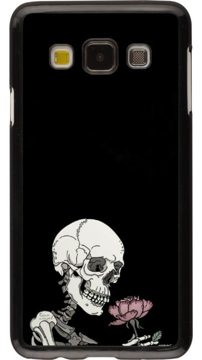 Samsung Galaxy A3 (2015) Case Hülle - Halloween 2023 rose and skeleton