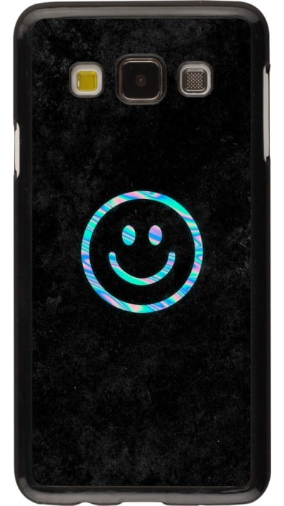 Samsung Galaxy A3 (2015) Case Hülle - Happy smiley irisirt
