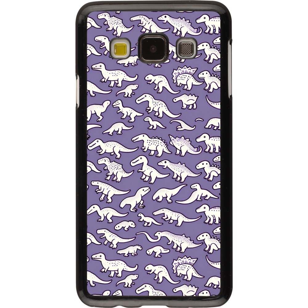 Coque Samsung Galaxy A3 (2015) - Mini dino pattern violet