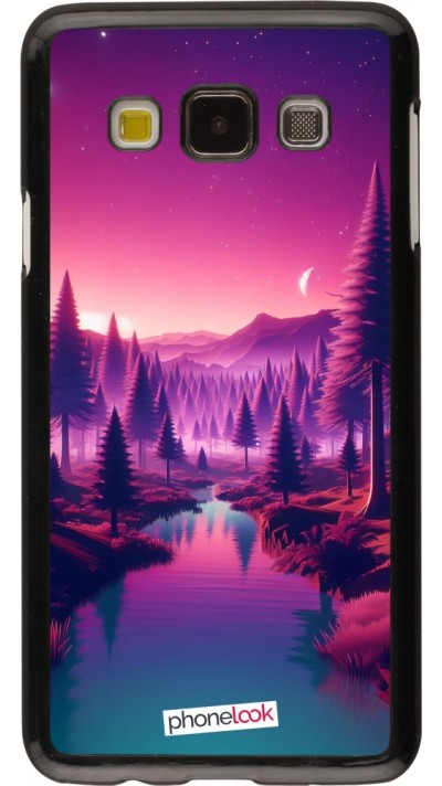 Coque Samsung Galaxy A3 (2015) - Paysage Violet-Rose