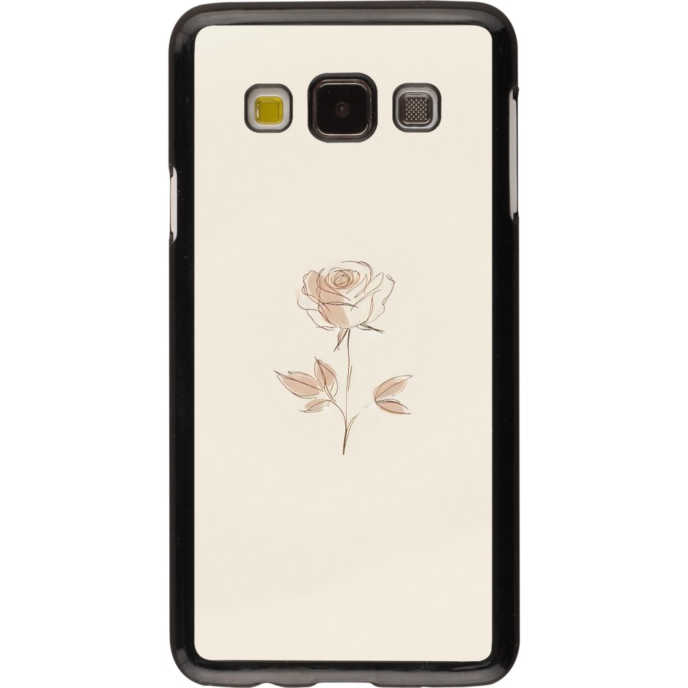 Samsung Galaxy A3 (2015) Case Hülle - Rosa Sand Minimalistisch