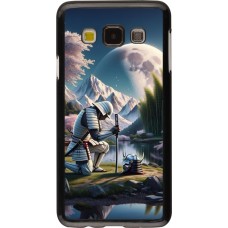 Samsung Galaxy A3 (2015) Case Hülle - Samurai Katana Mond
