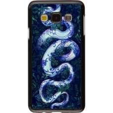 Samsung Galaxy A3 (2015) Case Hülle - Snake Blue Anaconda