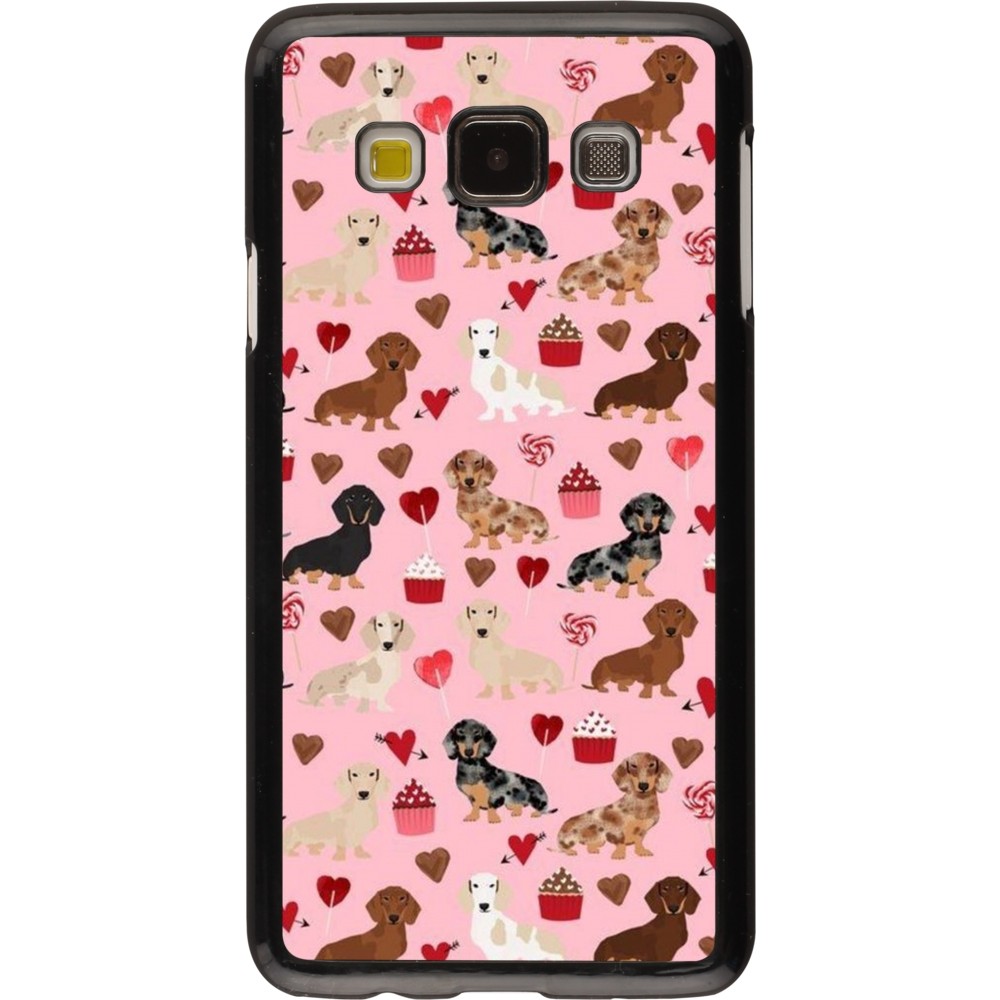 Samsung Galaxy A3 (2015) Case Hülle - Valentine 2024 puppy love