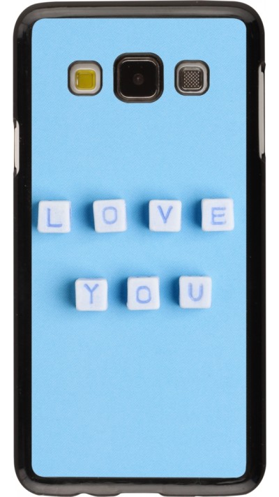 Coque Samsung Galaxy A3 (2015) - Valentine 2023 blue love you