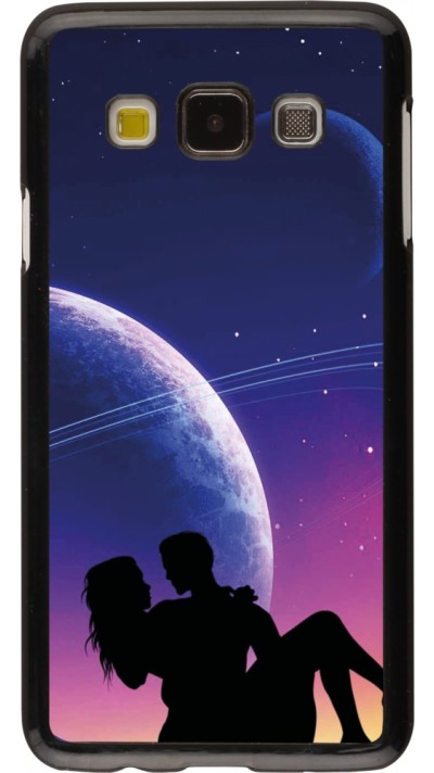 Coque Samsung Galaxy A3 (2015) - Valentine 2023 couple love to the moon