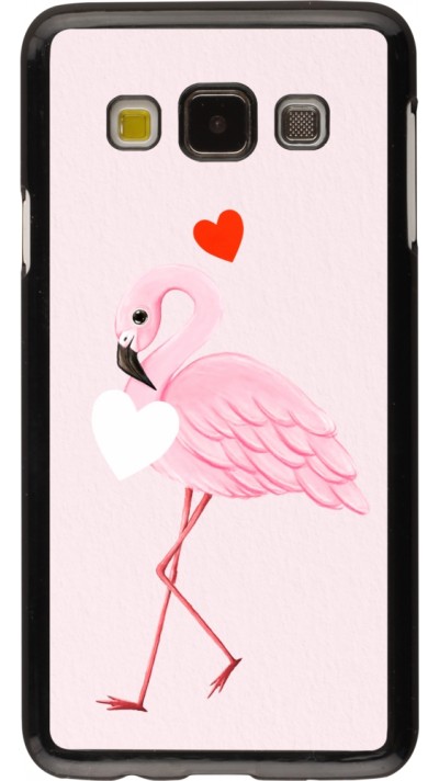 Coque Samsung Galaxy A3 (2015) - Valentine 2023 flamingo hearts