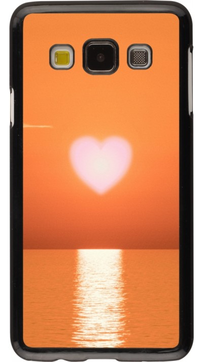 Coque Samsung Galaxy A3 (2015) - Valentine 2023 heart orange sea