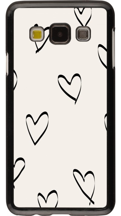 Coque Samsung Galaxy A3 (2015) - Valentine 2023 minimalist hearts