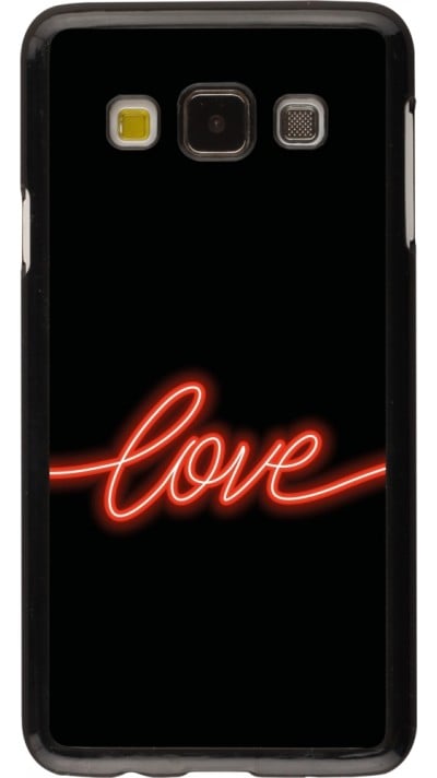 Coque Samsung Galaxy A3 (2015) - Valentine 2023 neon love