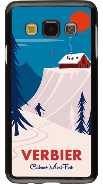 Samsung Galaxy A3 (2015) Case Hülle - Verbier Cabane Mont-Fort