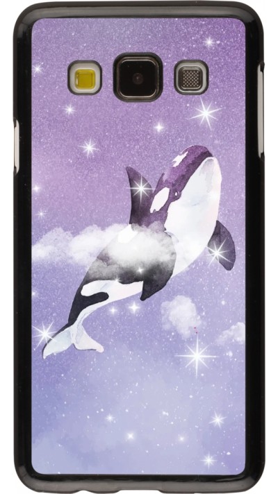 Coque Samsung Galaxy A3 (2015) - Whale in sparking stars