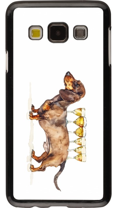 Samsung Galaxy A3 (2015) Case Hülle - Wine Teckel