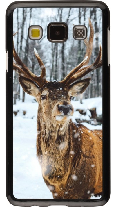 Coque Samsung Galaxy A3 (2015) - Winter 22 Cerf sous la neige