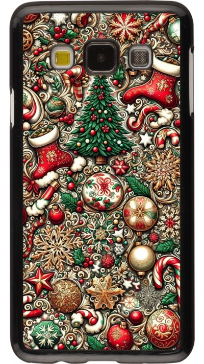 Samsung Galaxy A3 (2015) Case Hülle - Weihnachten 2023 Mikromuster