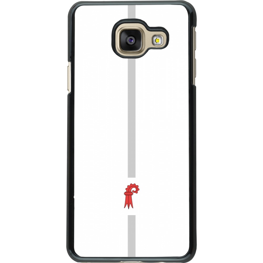 Samsung Galaxy A3 (2016) Case Hülle - Kanton BL weiss