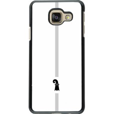 Samsung Galaxy A3 (2016) Case Hülle - Kanton BS weiss