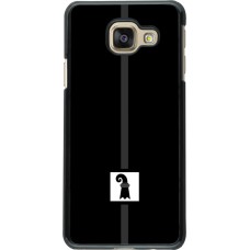 Samsung Galaxy A3 (2016) Case Hülle - Kanton BS schwarz