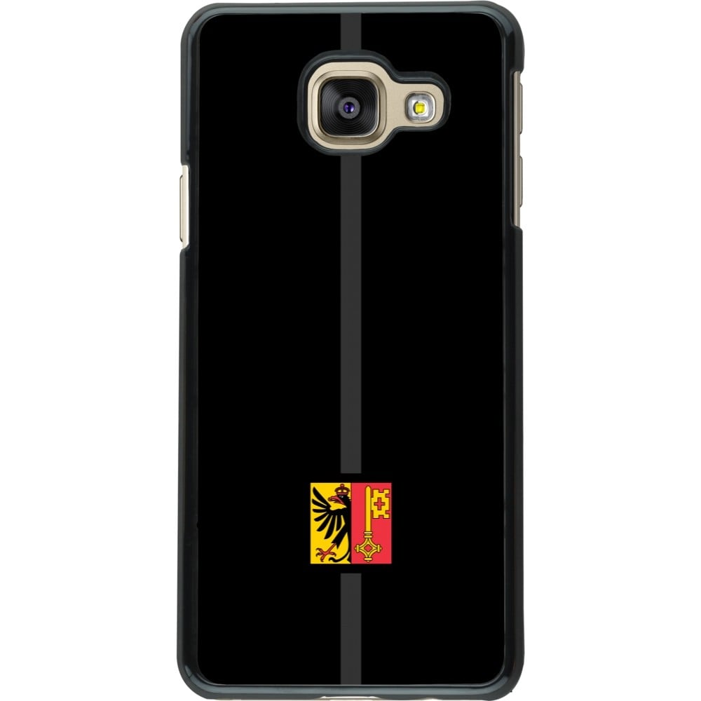 Samsung Galaxy A3 (2016) Case Hülle - Kanton GE schwarz