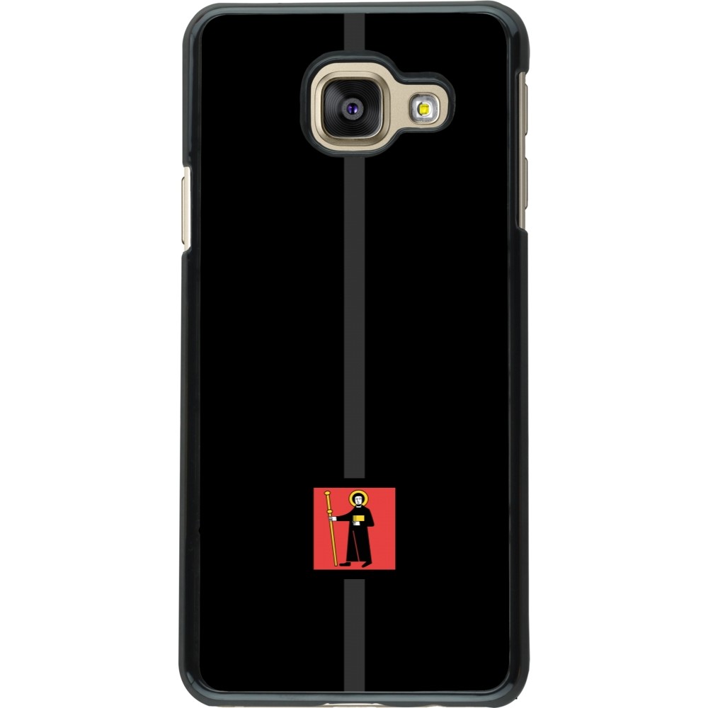 Samsung Galaxy A3 (2016) Case Hülle - Kanton GL schwarz