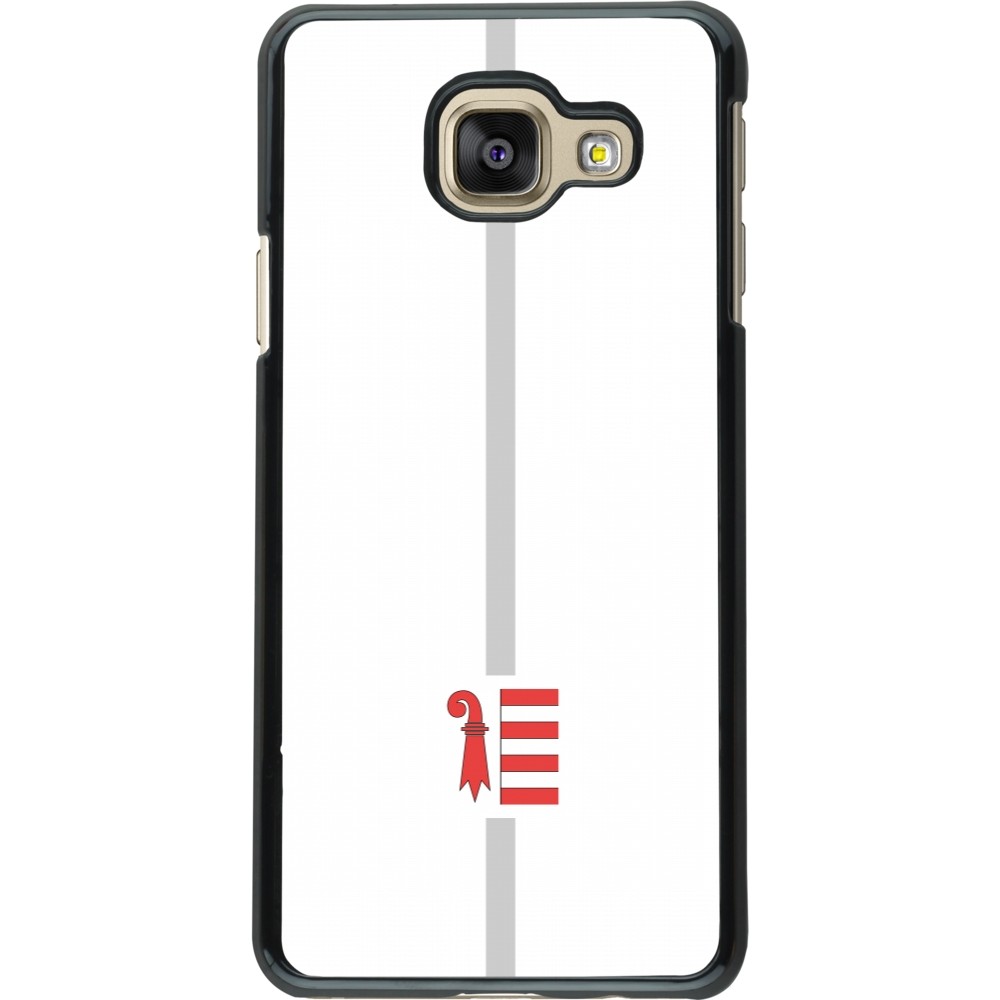 Samsung Galaxy A3 (2016) Case Hülle - Kanton JU weiss