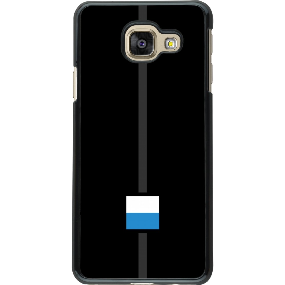 Samsung Galaxy A3 (2016) Case Hülle - Kanton LU schwarz