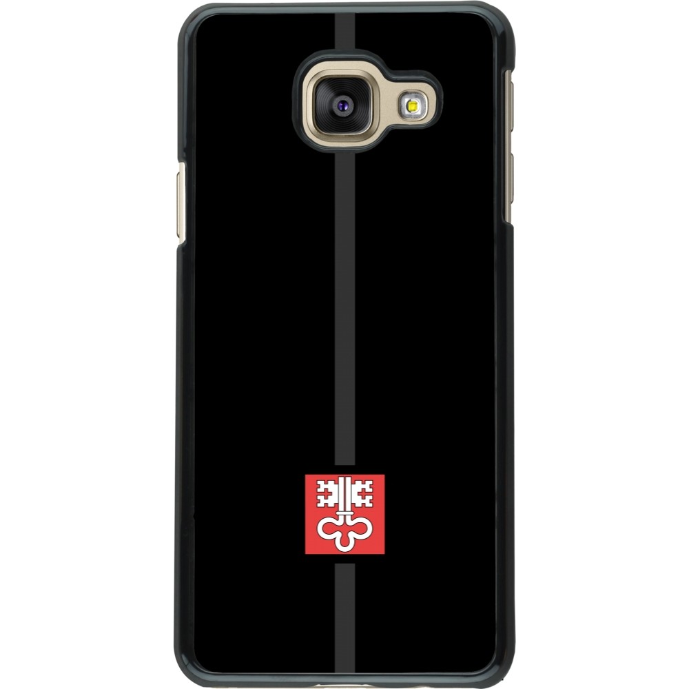 Samsung Galaxy A3 (2016) Case Hülle - Kanton NW schwarz