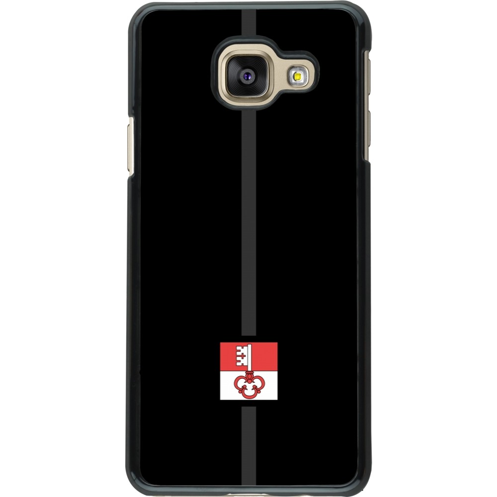 Samsung Galaxy A3 (2016) Case Hülle - Kanton OW schwarz