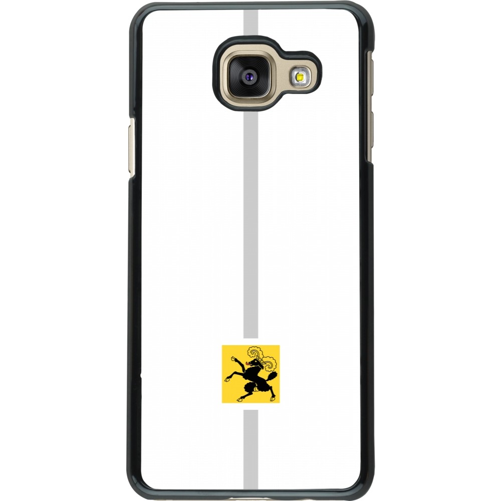 Samsung Galaxy A3 (2016) Case Hülle - Kanton SH weiss