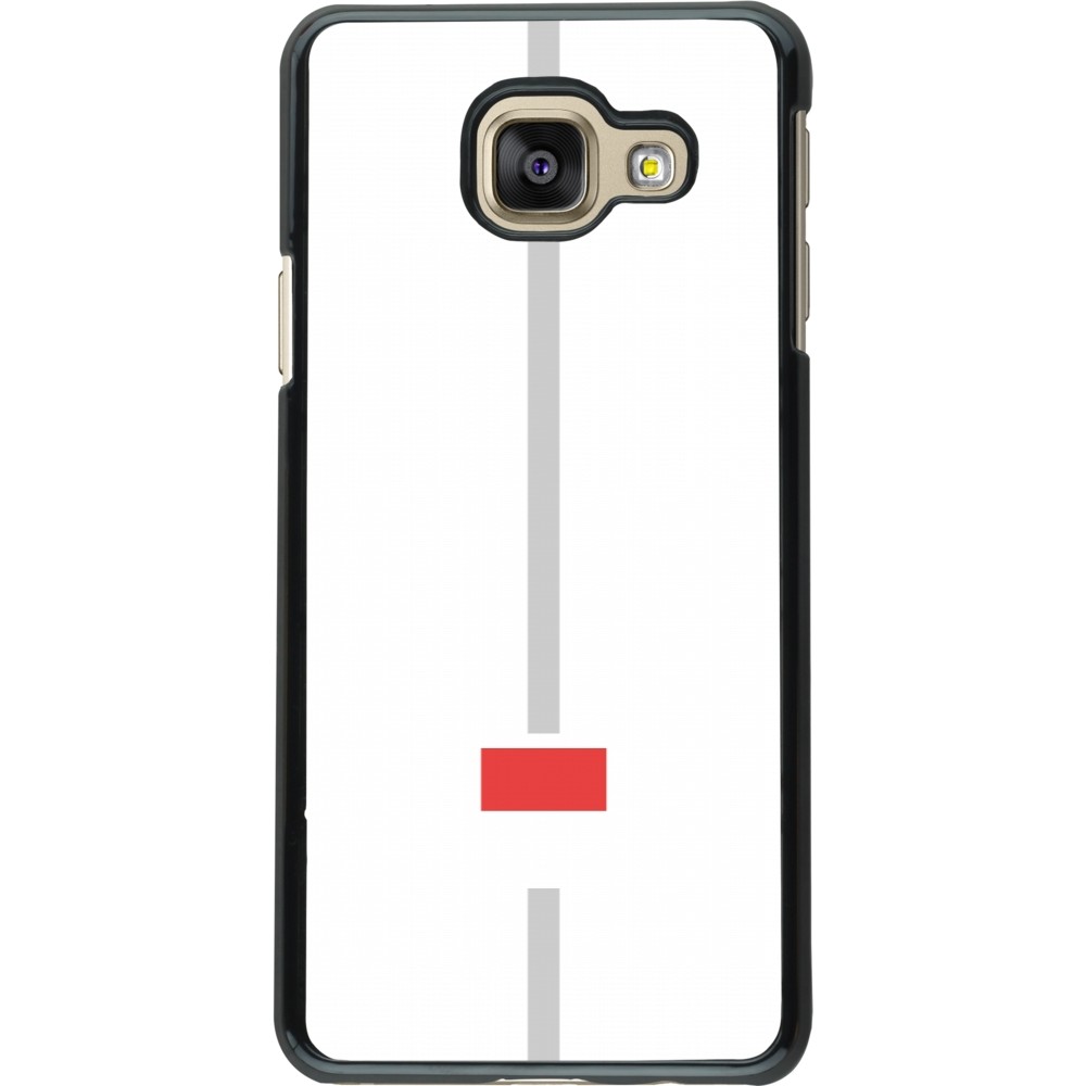 Samsung Galaxy A3 (2016) Case Hülle - Kanton SO weiss