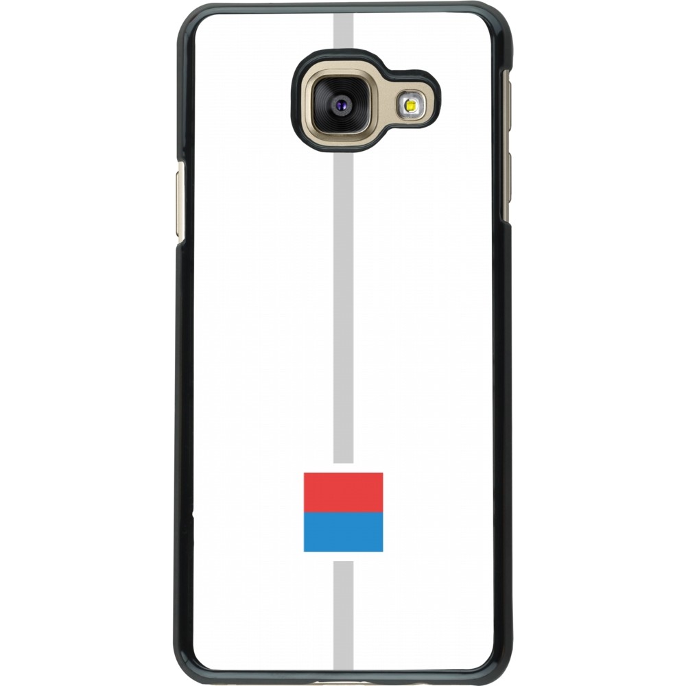 Samsung Galaxy A3 (2016) Case Hülle - Kanton TI weiss