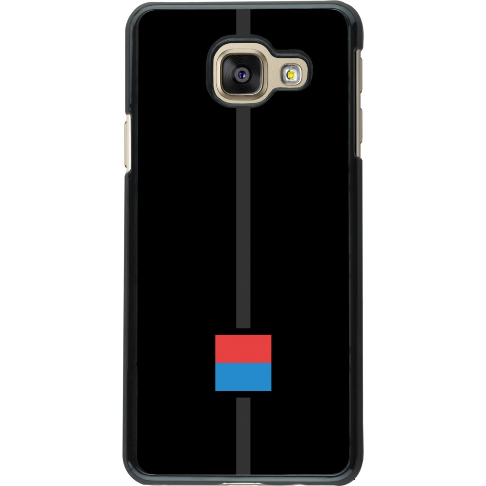 Samsung Galaxy A3 (2016) Case Hülle - Kanton TI schwarz