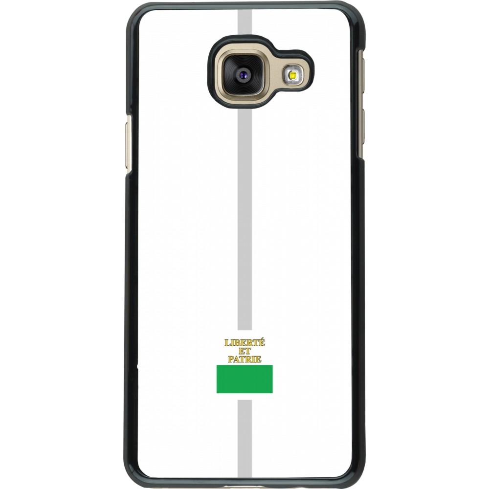 Samsung Galaxy A3 (2016) Case Hülle - Kanton VD weiss