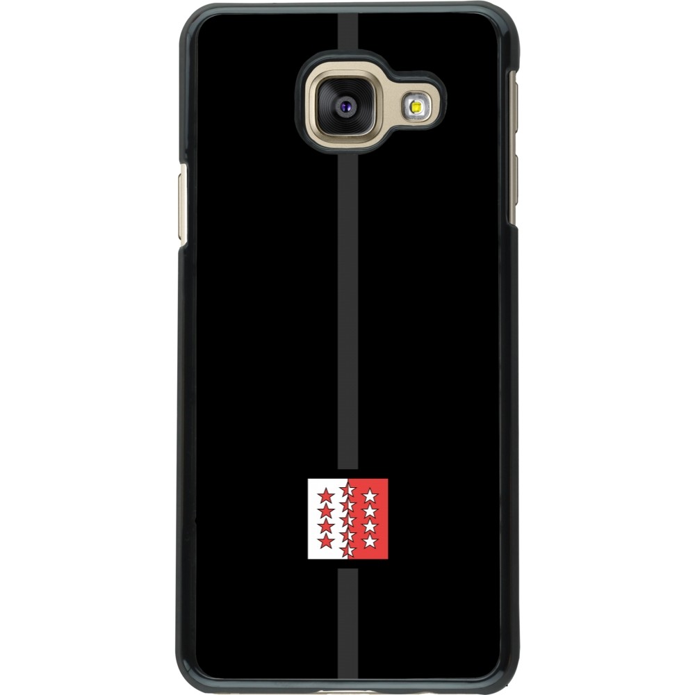 Samsung Galaxy A3 (2016) Case Hülle - Kanton VS schwarz