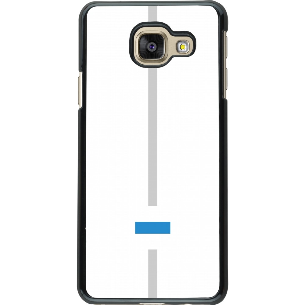 Samsung Galaxy A3 (2016) Case Hülle - Kanton ZG weiss