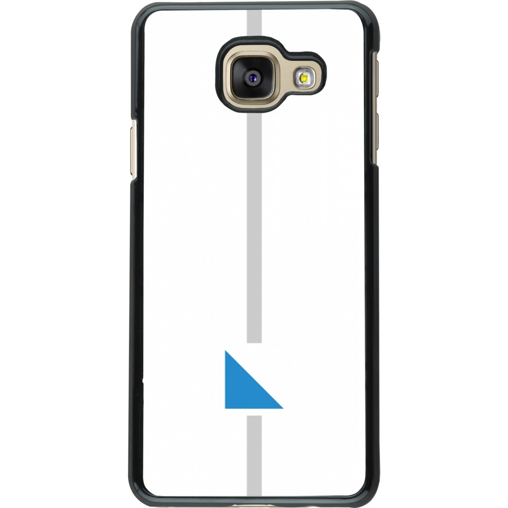 Samsung Galaxy A3 (2016) Case Hülle - Kanton ZH weiss