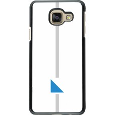 Samsung Galaxy A3 (2016) Case Hülle - Kanton ZH weiss