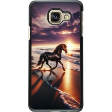 Samsung Galaxy A3 (2016) Case Hülle - Pferd majestätisch Strand