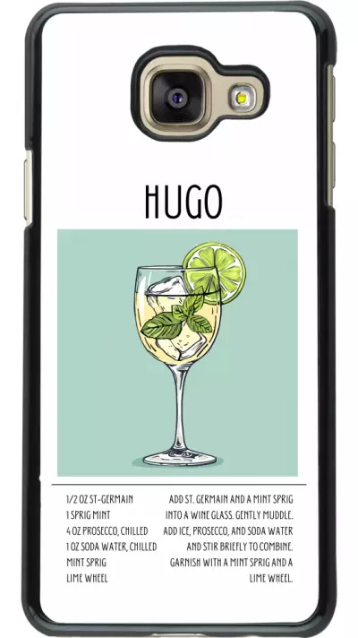 Samsung Galaxy A3 (2016) Case Hülle - Cocktail Rezept Hugo
