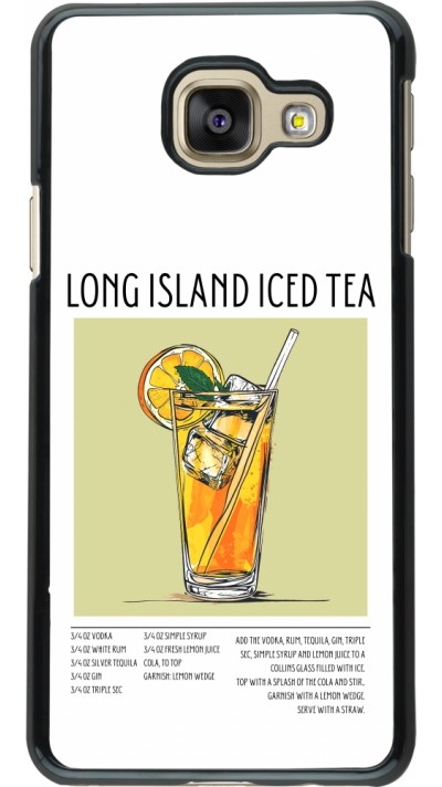 Samsung Galaxy A3 (2016) Case Hülle - Cocktail Rezept Long Island Ice Tea