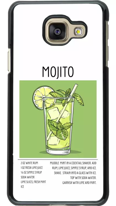 Samsung Galaxy A3 (2016) Case Hülle - Cocktail Rezept Mojito